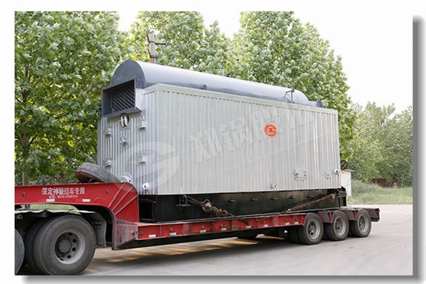 wns食物工业用8吨燃油蒸汽锅炉